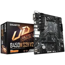 Материнская плата Gigabyte B450M S2H V2 mATX AM4, B450M S2H V2
