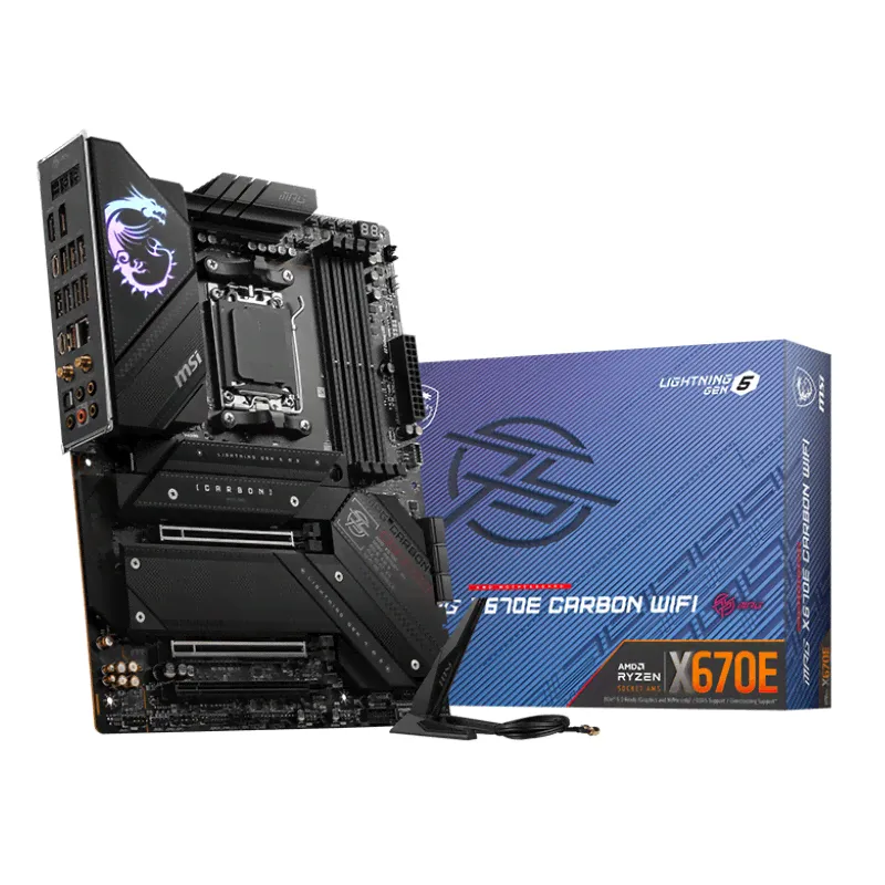 Материнская плата MSI MPG X670E CARBON WIFI ATX AM5, MPG X670E CARBON WIFI