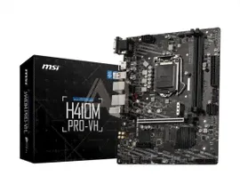 1330016 Материнская плата H410 S1200 MATX H410M PRO-VH MSI