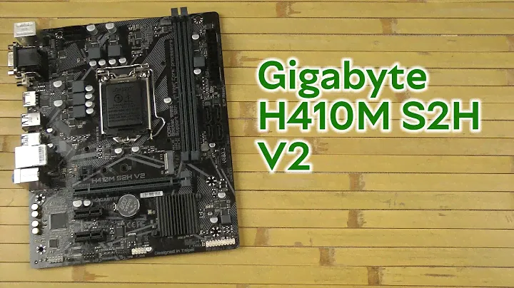 Розпаковка Gigabyte H410M S2H V2