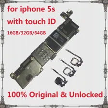 🛍 Материнская плата для iphone 5s, 16 ГБ, 32 ГБ, 64 ГБ, бесплатная доставка, оригинальная Заводская разблокировка, материнская плата для iphone 5s сбез Touch ID