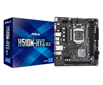 Материнская плата ASRock LGA 1200 Intel H510 H510M-HVS R2.0-4
