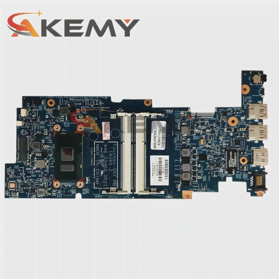 🛍 14265-1 14265-2 для HP X360 13-S Материнская плата ноутбука I5-6200U Процессор 448.05H03.0011 100% полностью Тесты 827823-601 828607-601 828607-001 аккумулятор большой емкости-2