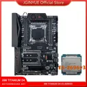 JGINYUE Материнская плата X99 TITANIUM D4+Xeon E5 2696 V3 CPU 2,3 ГГц(18 ядер/36 потока)